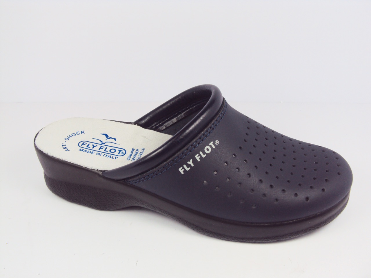 FLY FLOT 85094BC BLU CIABATTE SANITARIE DONNA SOTTOPIEDE ANTISHOCK ANATOMICO IN