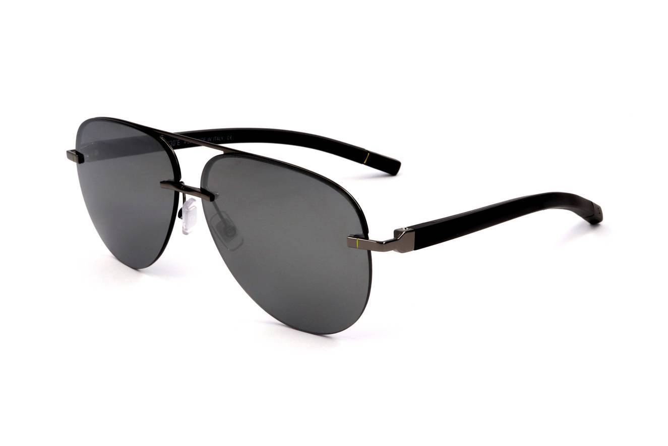 Occhiali da Sole 9.81 NE40002U 14C  LIGHT RUTHENIUM 61/11/ Uomo