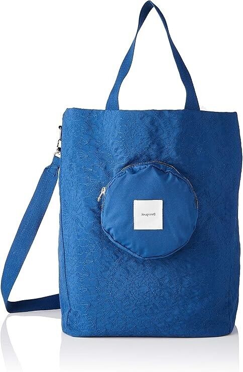 DESIGUAL - BORSA DA DONNA SHOPPING BAG NAMASTE 21SQW15/5000 BLU NUOVA