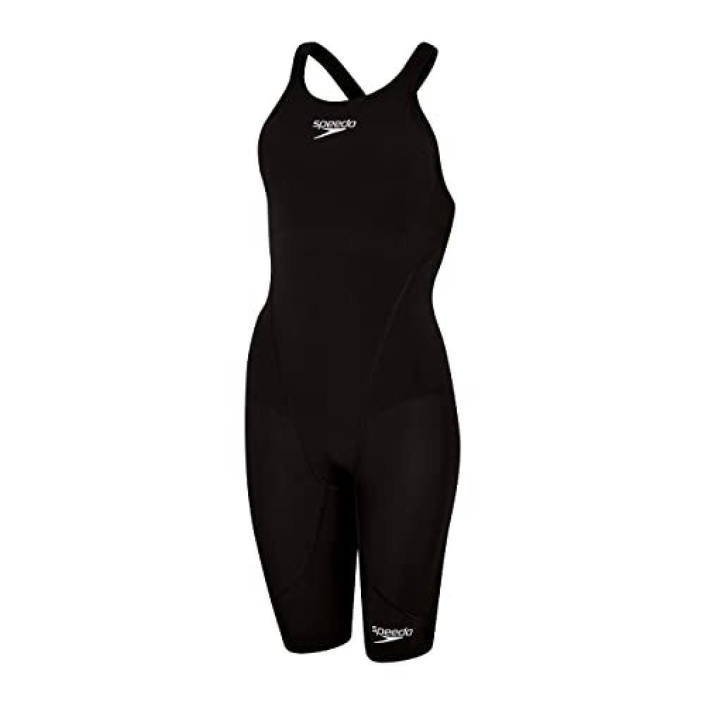 (TG. 38) Speedo Donna Fastskin LZR Ignite Kneeskin Costume intero, Nero , 28 - N