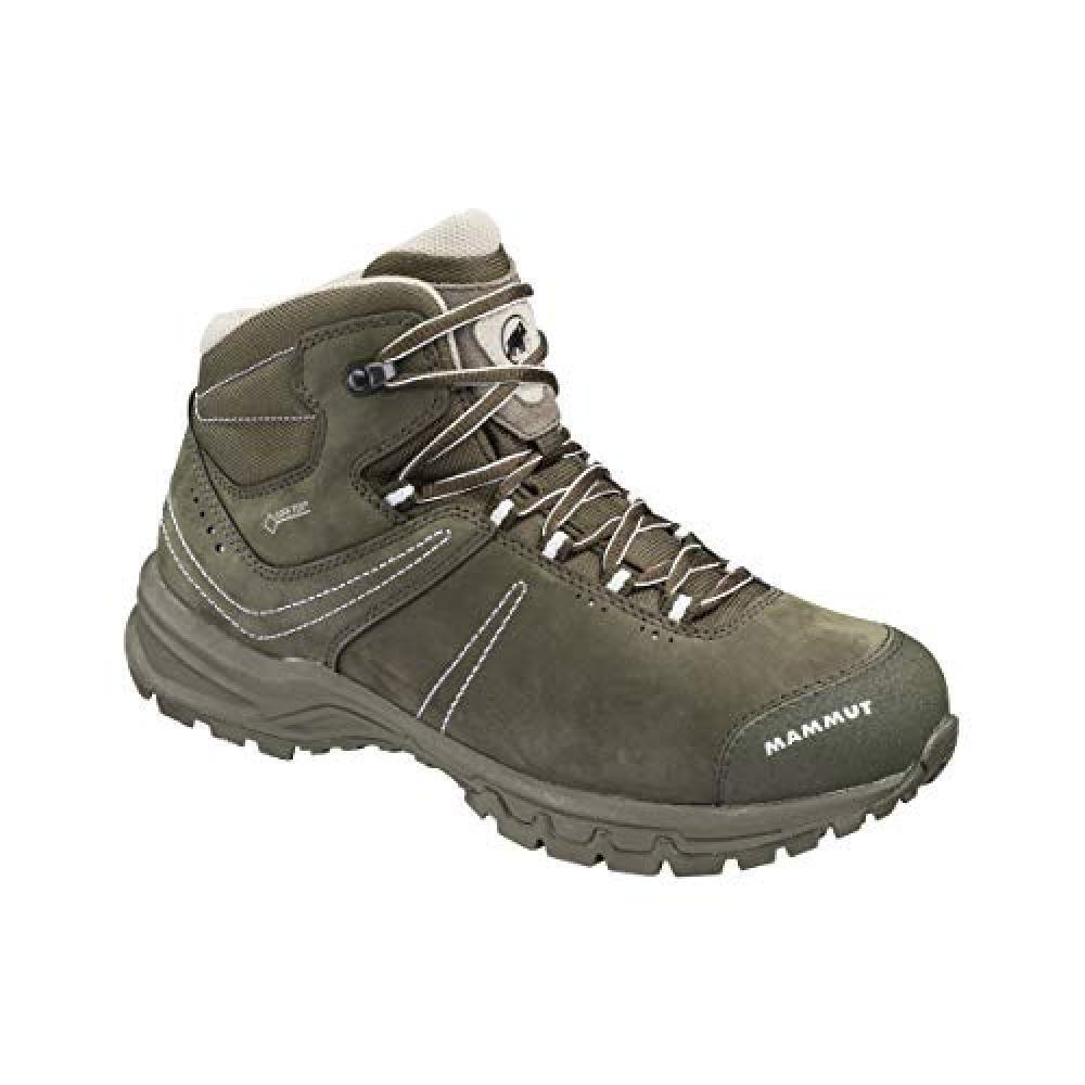(TG. 36 EU) Mammut Nova III Mid GTX, Scarpe da Arrampicata Alta Donna, Grigio (B