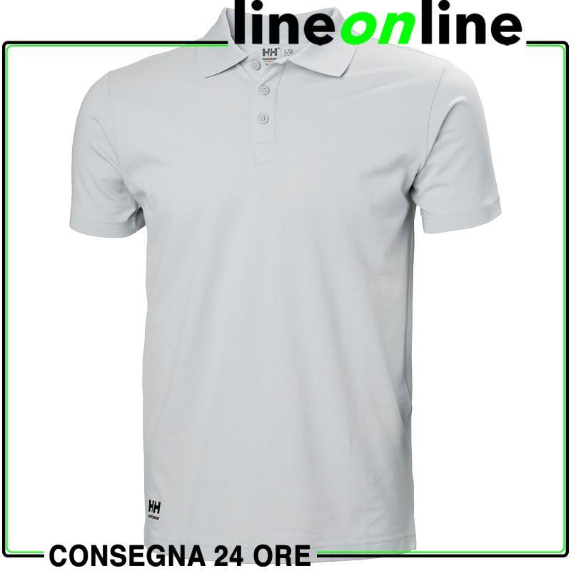 Polo da lavoro Helly Hansen Classic Polo 79167-Grigio-L
