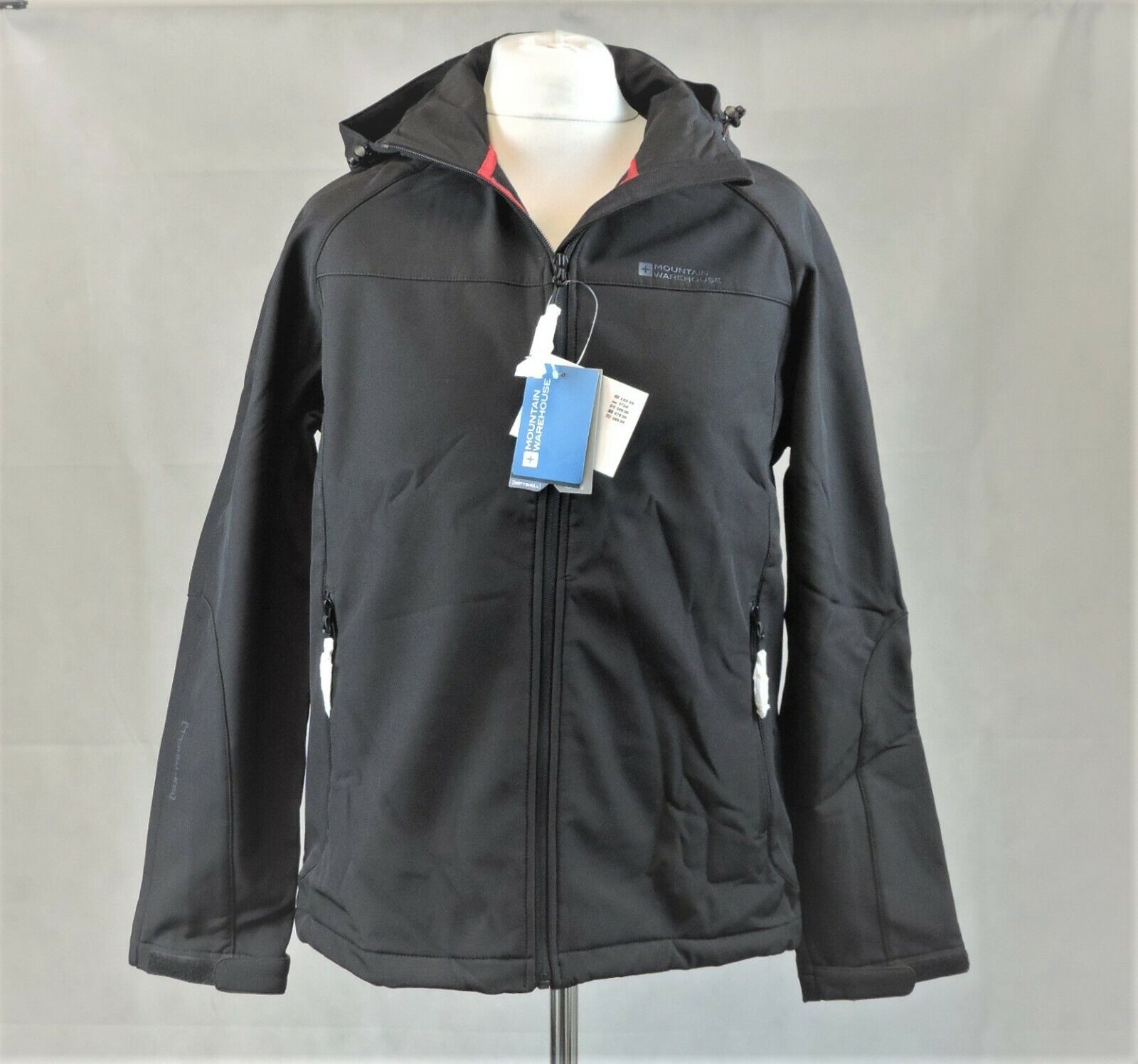 Mountain Warehouse Esodo Impermeabile Softshell Grande Nera TD112 Cc 05