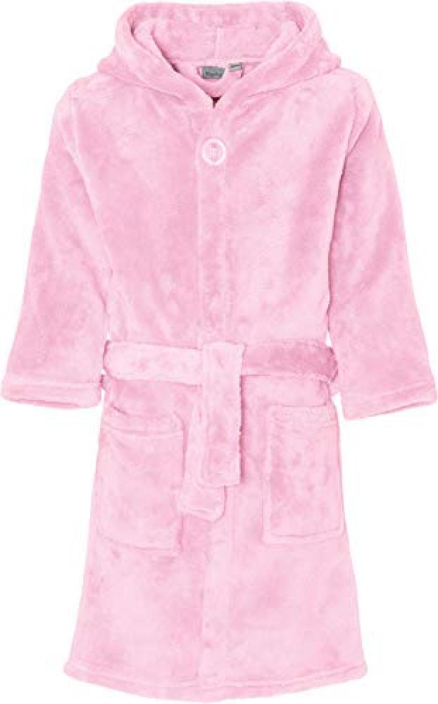 (TG. 86-92) Playshoes Fleece-Bademantel Uni Accappatoio, Rosa (Rosa 14), 86/92 B