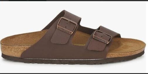 BIRKENSTOCK ARIZONA UOMO NUMERO 45 COLORE DARK BROWN 051703