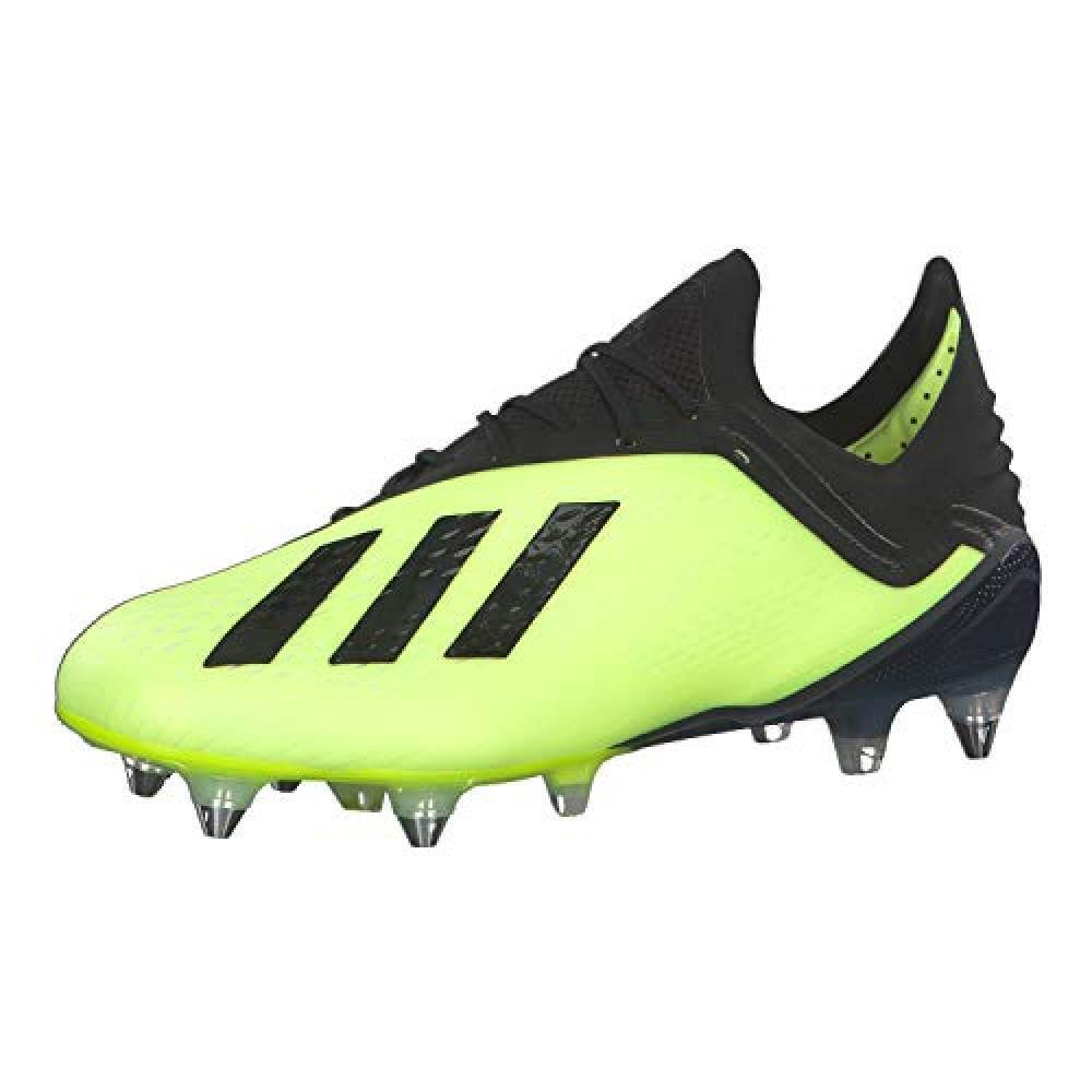 (TG. 40 2/3 EU) adidas X 18.1 SG, Scarpe da Calcio Uomo, Giallo (Syello/Cblack/F