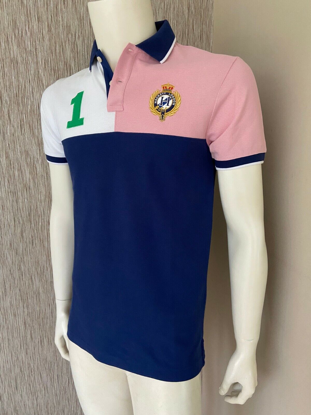 Hackett Crest Stemma Polo Taglia S Retail BNWT