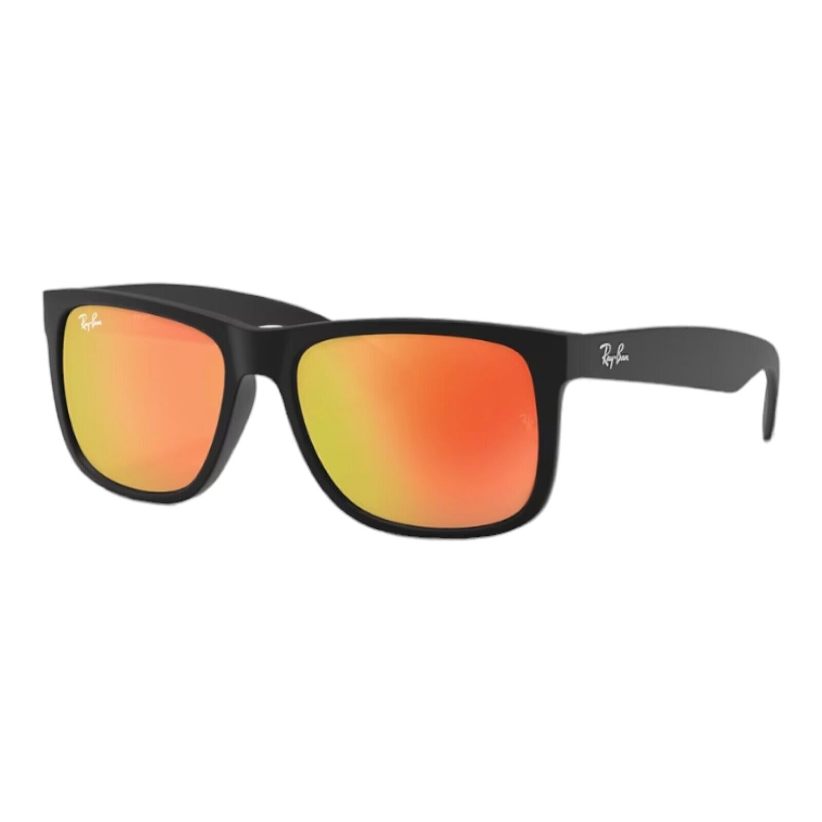 Ray-Ban Justin Color Mix RB4165 622/6Q  Occhiali da Sole Rubber Black Mirror