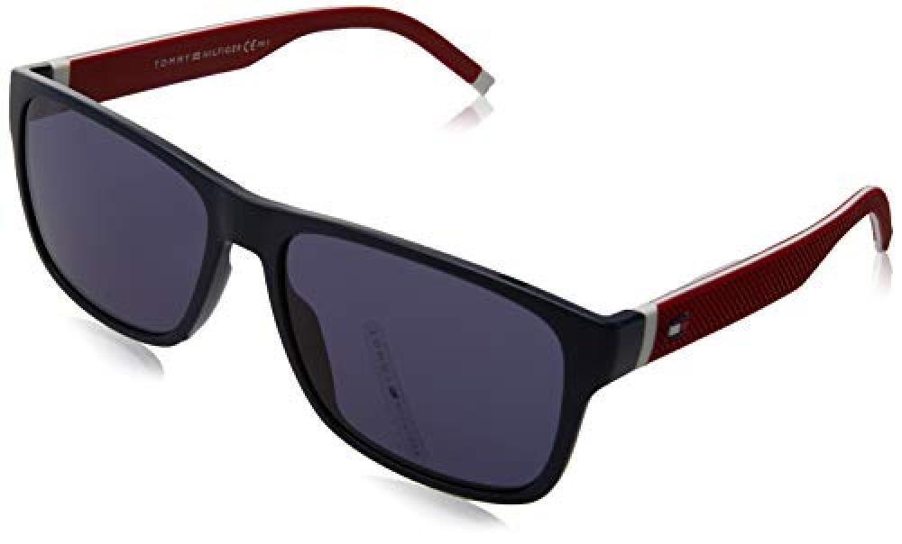 (TG. 56) Tommy Hilfiger TH 1718/S Sunglasses, BL REDWHT, 56 Mens - NUOVO