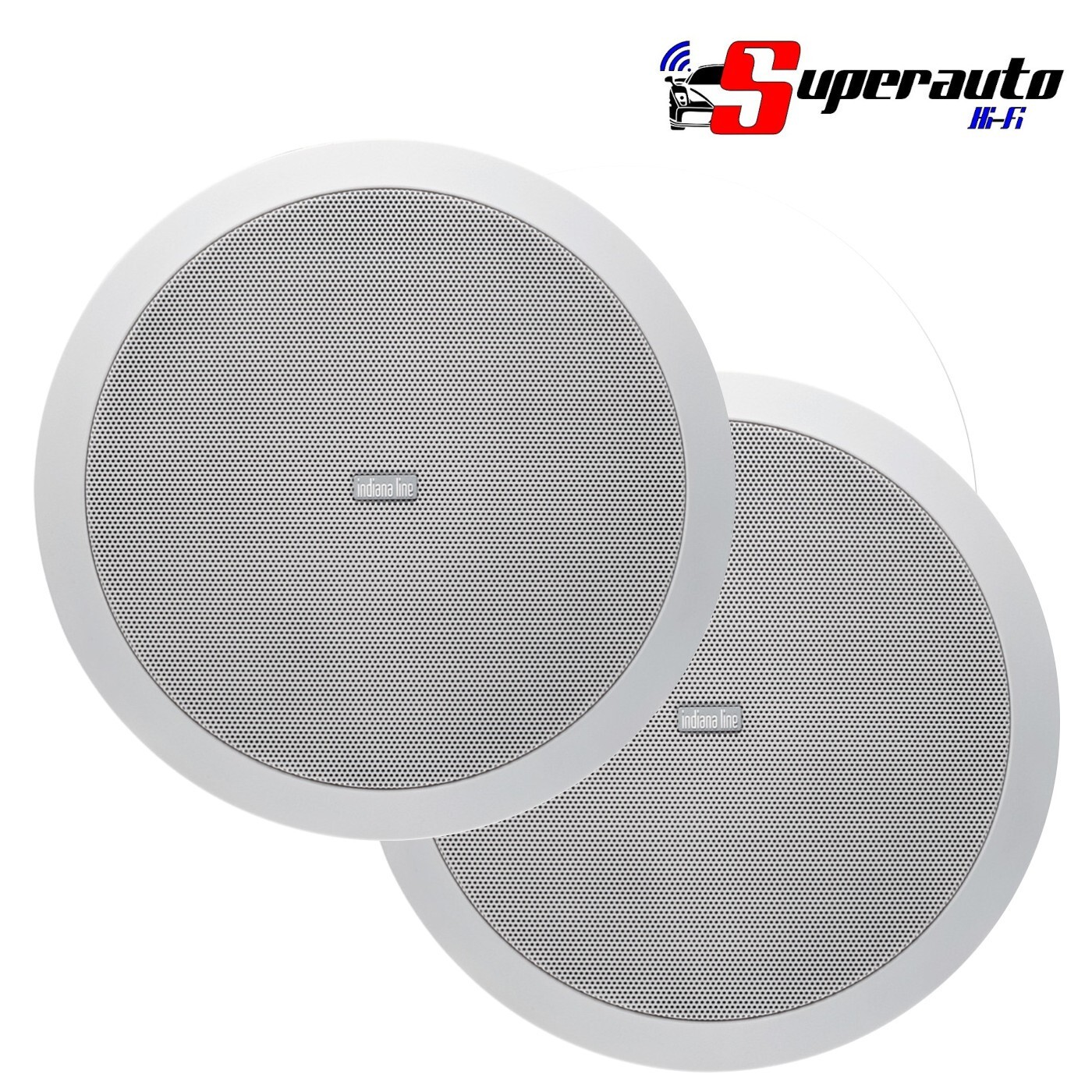 INDIANA LINE RD 280 Coppia Diffusori incasso soffitto Altoparlante Casse Bianco