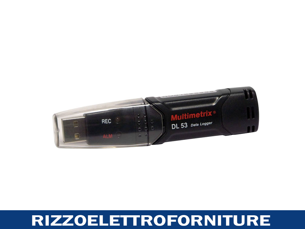MULTIMETRIX DL 53 - Registratore USB Dati di Umidità e Temperatura con software