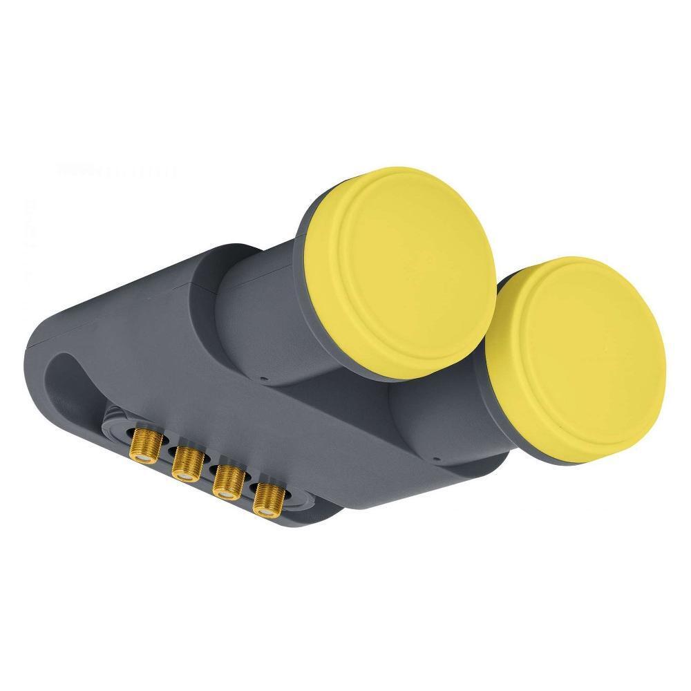 Iddigital Illuminatore LNB Dual Feed 4 Utenze Grey e Yellow LNB 249