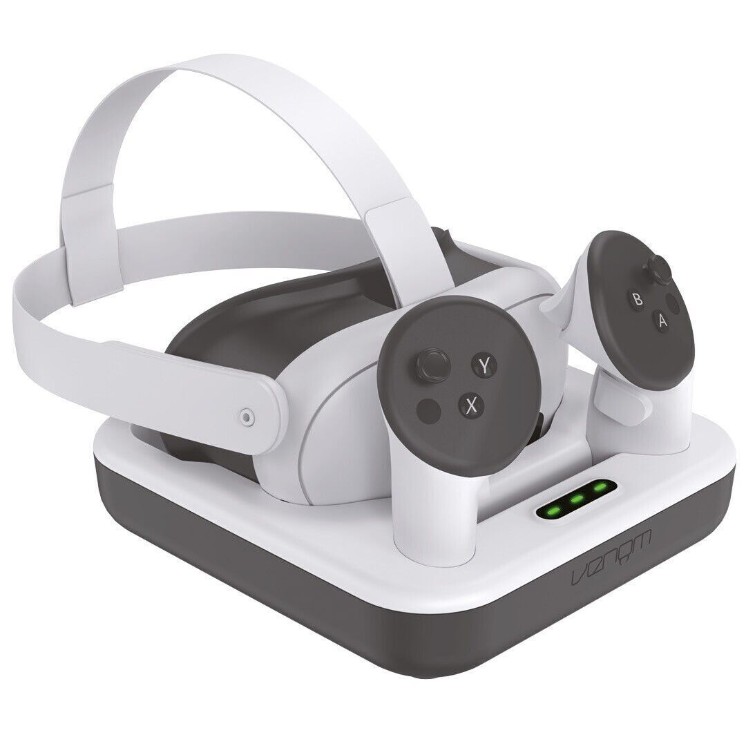 Dock di ricarica Venom e batterie ricaricabili per Meta Quest 3