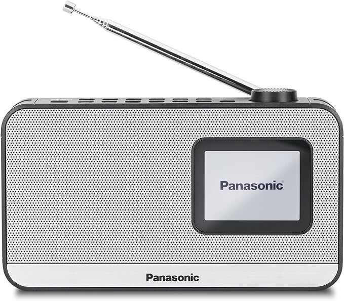 Panasonic Radio Portatile Digitale DAB+ FM Display LCD 2.4" colore Nero RF-D15EG