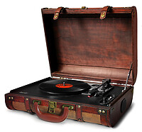 Camry CR1149 Belt-drive audio turntable Semi automatic Black,Brown MDF CR 1149