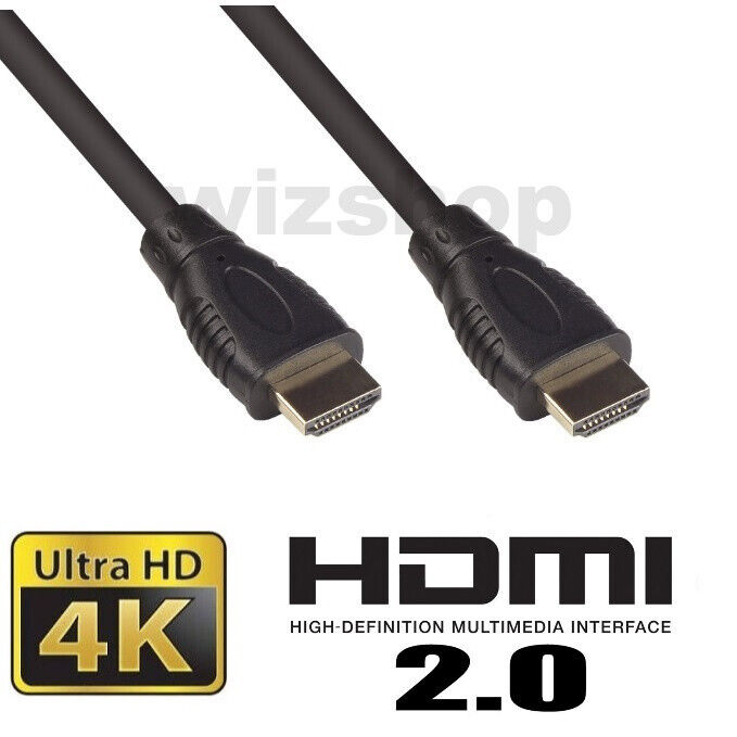 Cavo HDMI 2.0 4K / 2K UHD Ultra HD @60Hz, 50 centimetri TV Monitor Audio Video