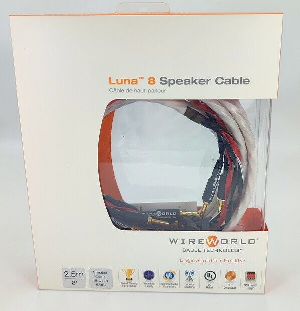 WireWorld Luna 8 Cavo per altoparlanti bifilare 2x2,5M
