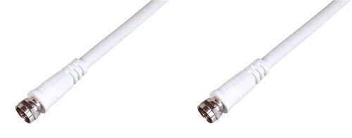 CAVO ANTENNA SAT COASSIALE 75 OHM CONNETTORI TIPO F MASCHIO/MASCHIO SCHERMATO 64