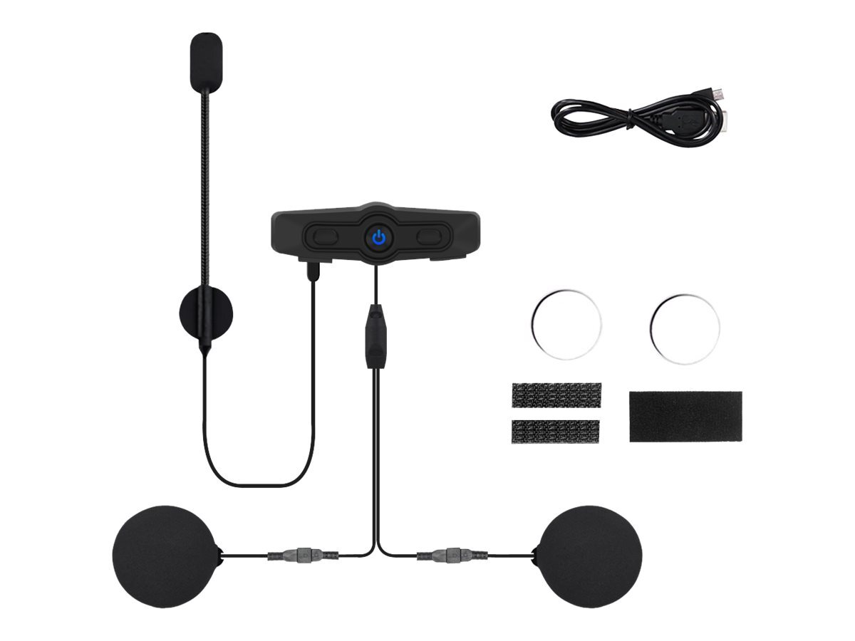 Albrecht BPA 400 Headset helmet mount Bluetooth wireless Bluetooth 15540