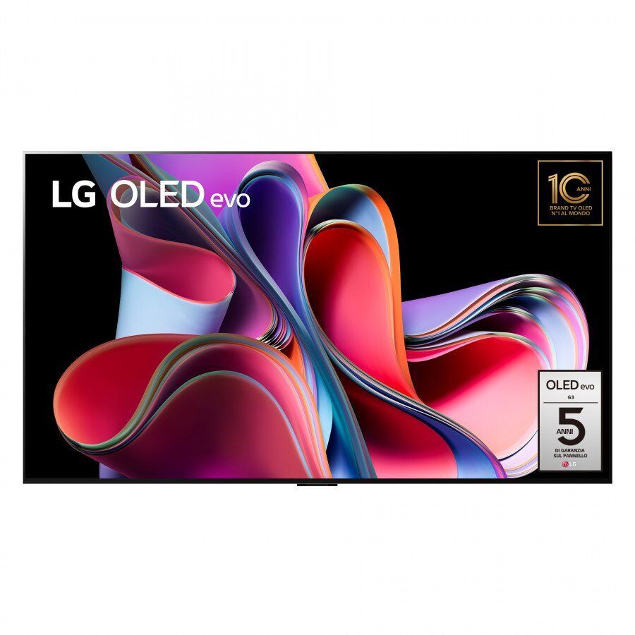 LG OLED evo GALLERY, Serie G3, 4K, a9 Gen6, Brightness Booster Max, 60W, 4 HDMI