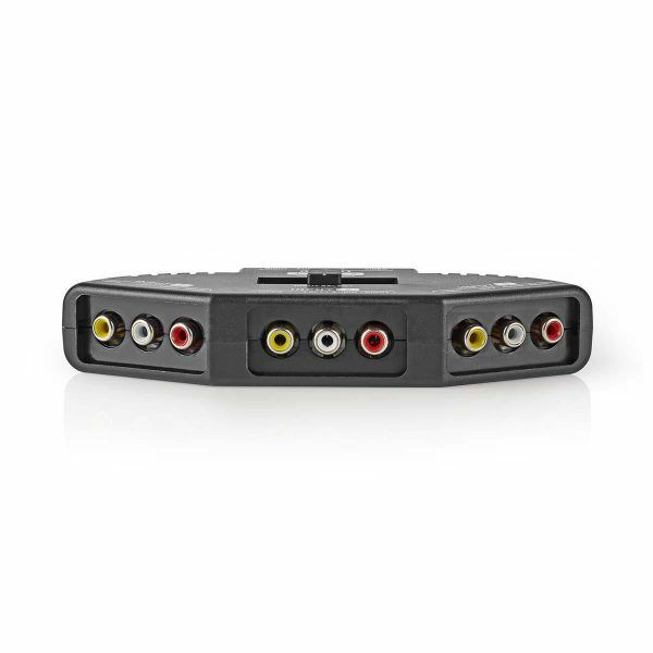 Commutatore switch selettore audio - video Composite 3xRCA 3 vie