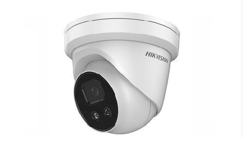 12205661 TURRET IP Hikvision 4MP, Ottica Fissa 2.8mm PoE,  ACUSENSE