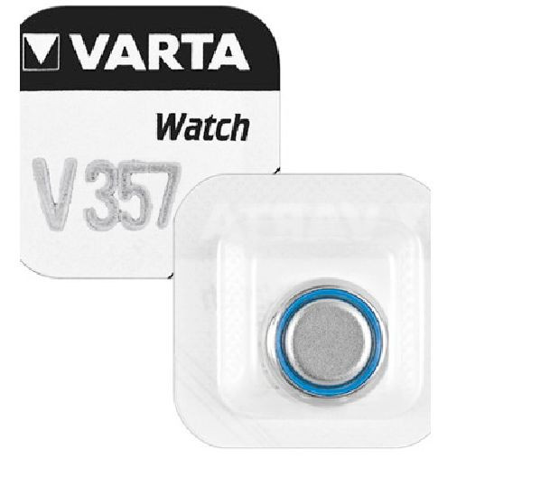 5 Pile per orologi orologio Varta V357 357 equivalente SR44W D357 SR1154 1.5V