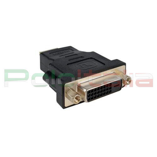 Adattatore DVI-D 24+1 poli to HDMI audio video connettore per cavo monitor pc tv