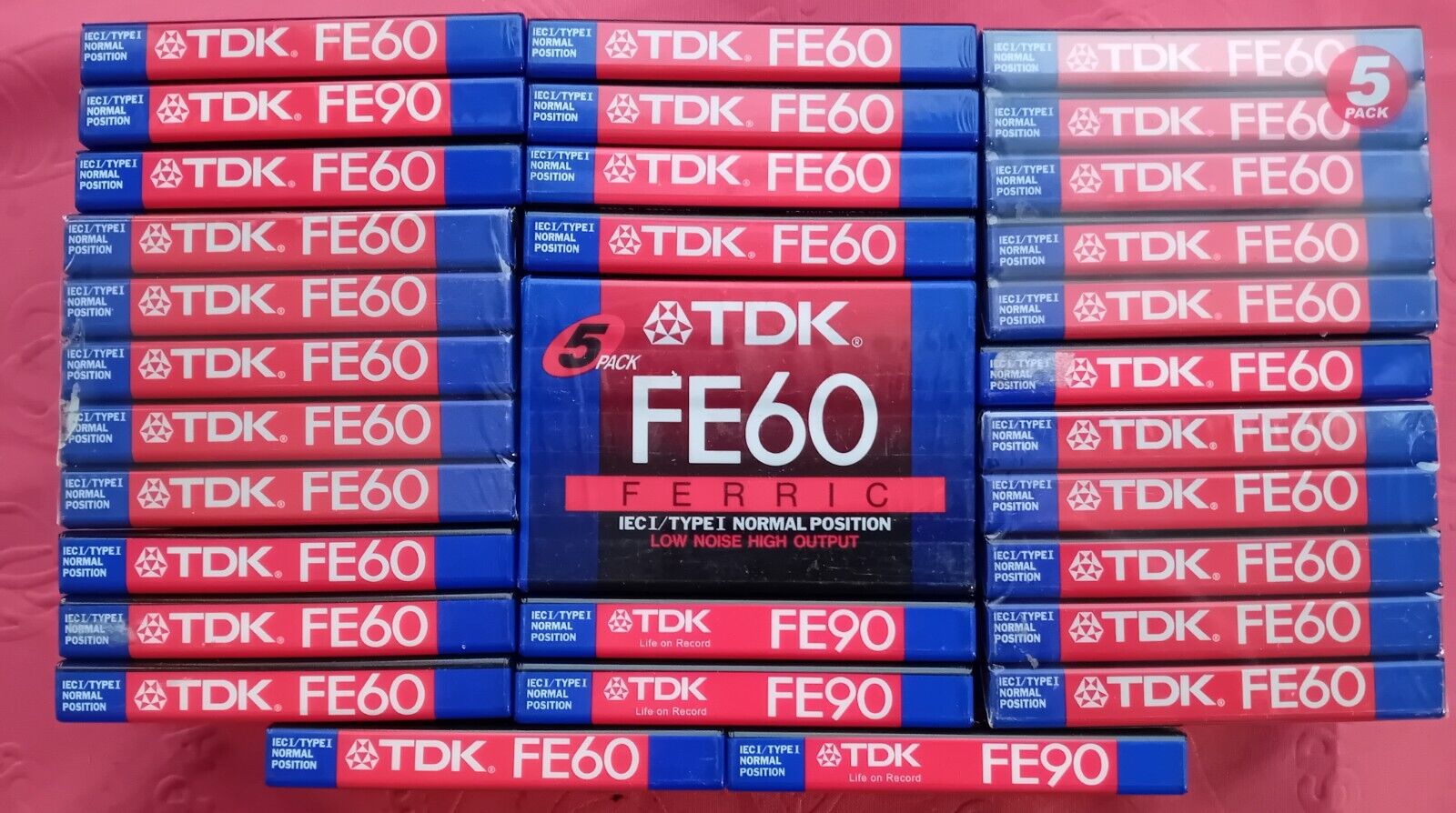 TDK FE60 - 60 MINUTI - NORMAL POSITION FERRIC IEC I / Type I Nuovo