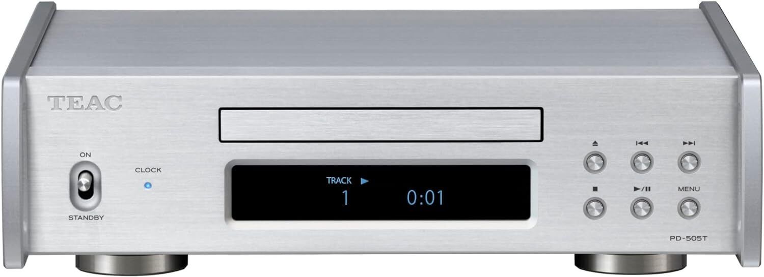 Teac PD-505T Lettore Cd Argento 252511-Teac Micro Hi-Fi