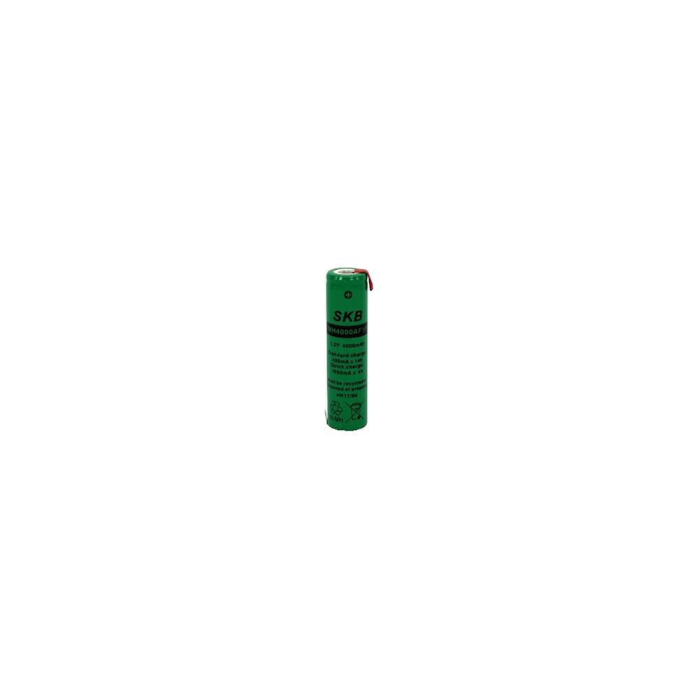 PILA BATTERIA RICARICABILE SKB NI-MH 4/3A 67X16,8 1,2V 4000 MA SALDARE PORTATILI