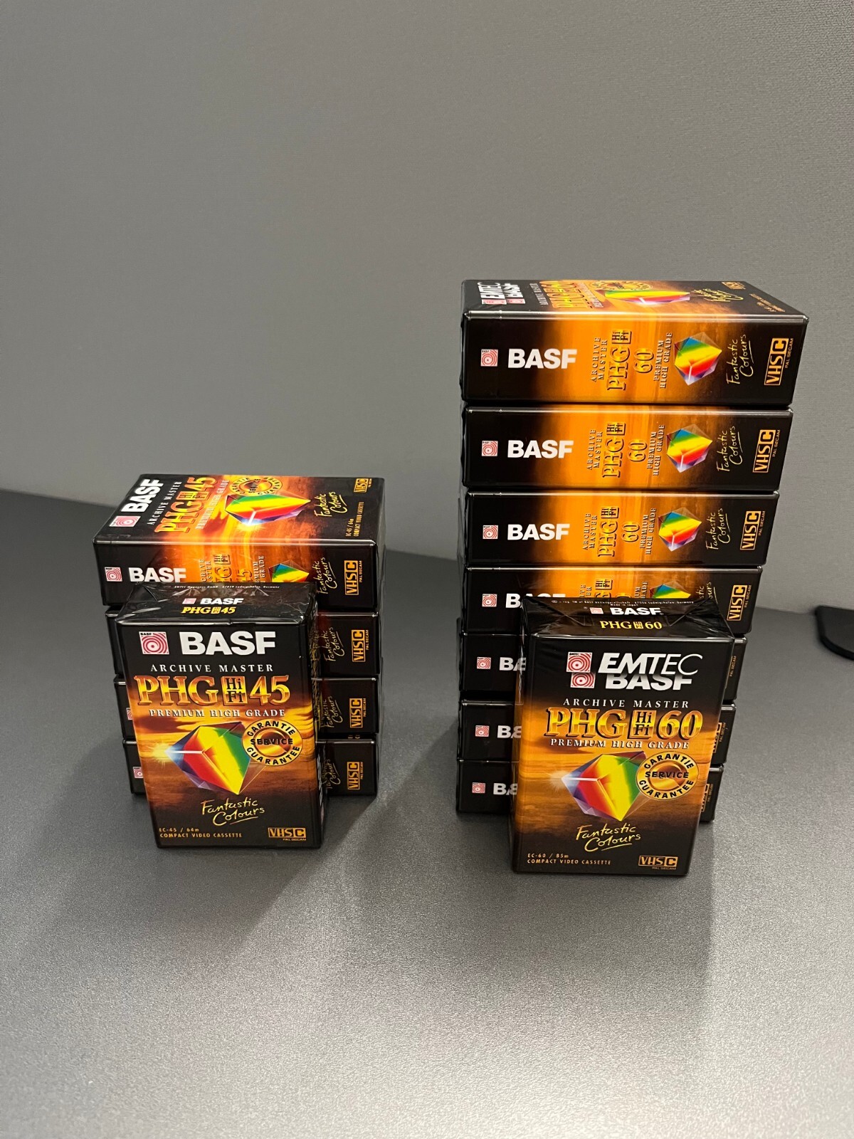 BASF PHG (HiFi 60 - 8 pezzi) + (HiFi 45 - 5 pezzi)