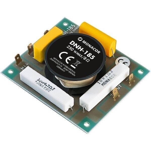 DNH-185 Monacor Filtro crossover 1 via tweeter 5500 Hz 8 OHM 250W DN1