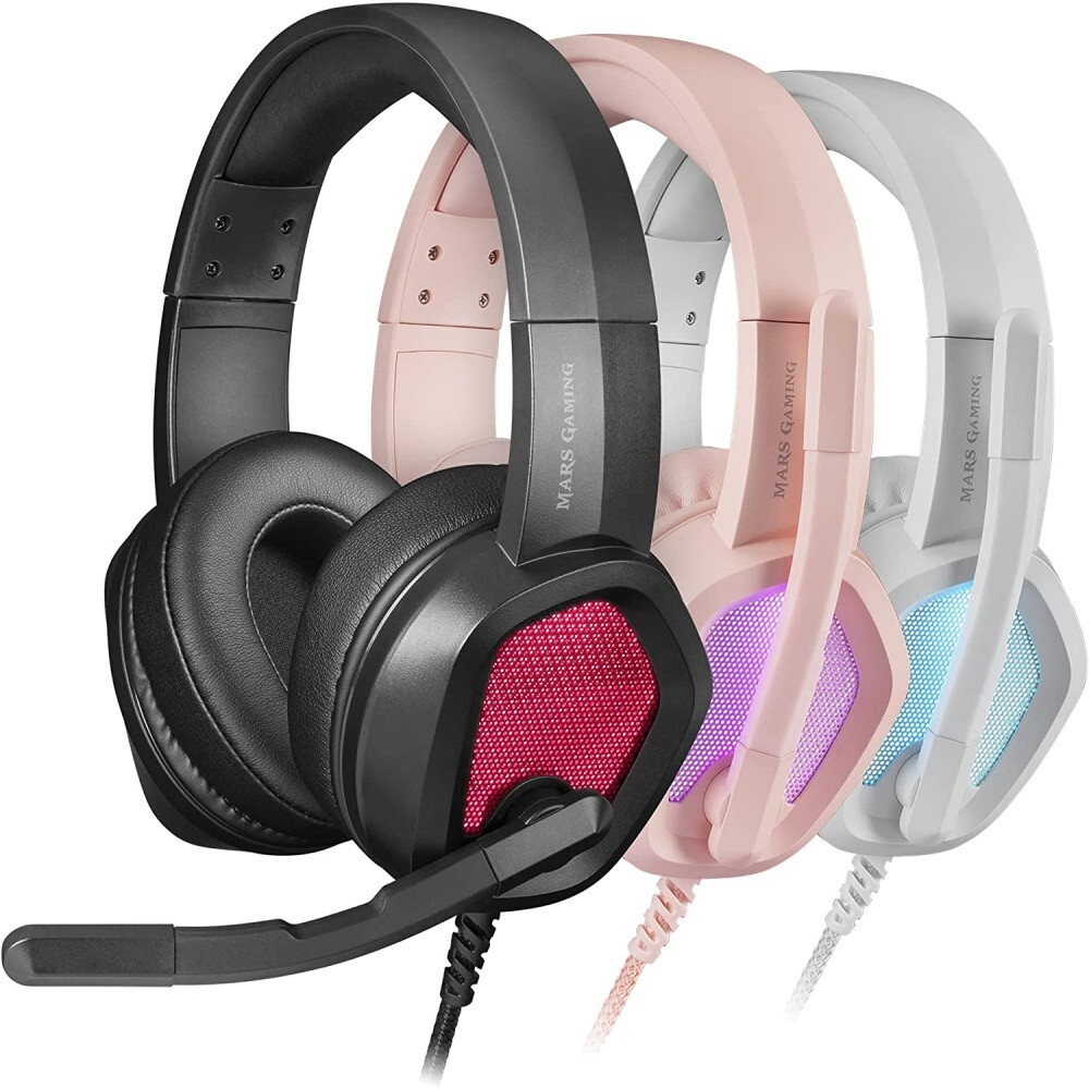 Mars Gaming MH320 Headset Cuffie Gaming - White