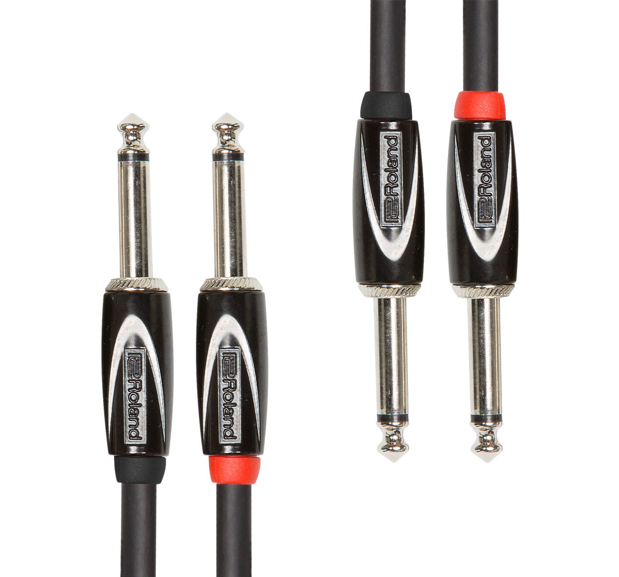 Roland Cavo Serie Black Dual Jack / Jack 3mt Cavo Serie Black Dual Jack / Jack 3
