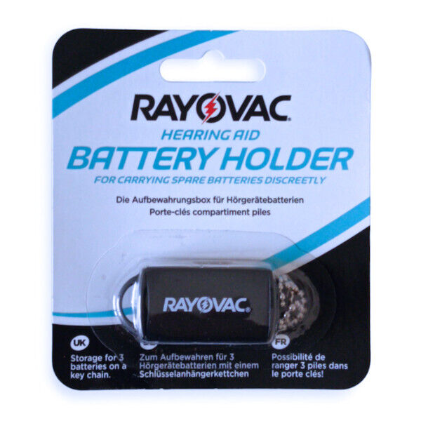 RAYOVAC-BT-HOLDER, Rayovac contenitore Rayovac per pile per apparecchi acustici