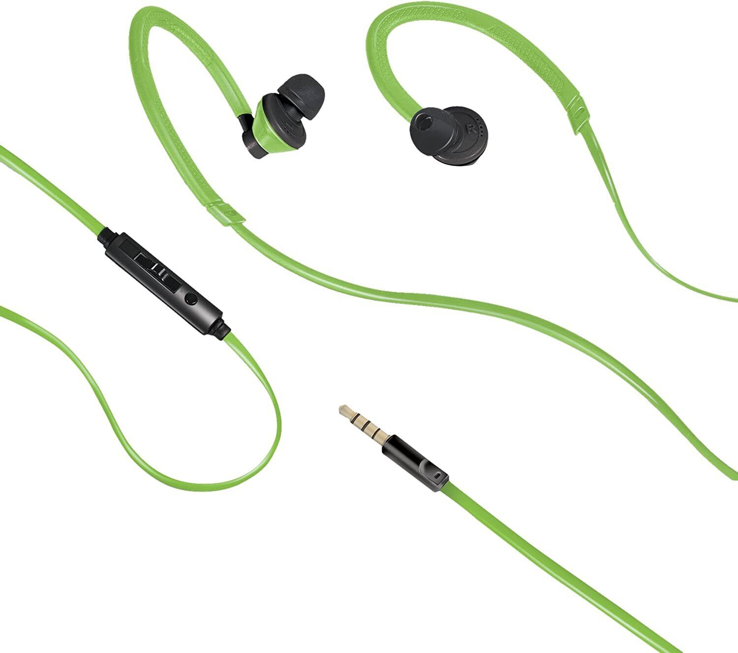 Celly Stereo Earphones 3,5 Mm Green Airpro100gn