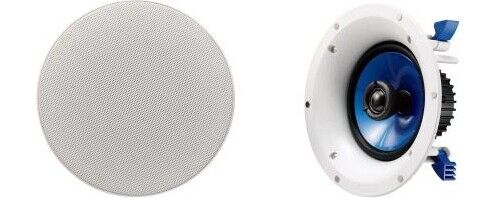 Casse Amplificate Speaker Altoparlanti Incasso 110W Woofer Yamaha NS-IC600WH