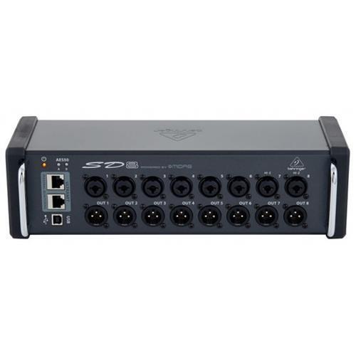 BEHRINGER SD8 SNAKE DIGITALE USB 8 PREAMPLIFICATORI MICROFONICI MIDAS 8 AUX AES5