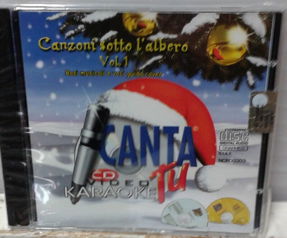 CANTA TU - CD  " CANTA TU CANZONI SOTTO L'ALBERO  VOL.1