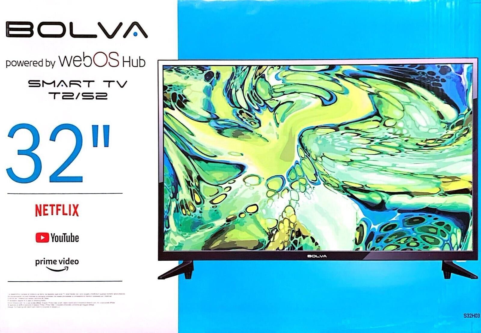 BOLVA  S32H03 - 32''  HD SMART WEBOS