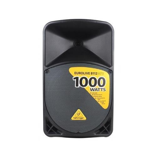 BEHRINGER B112-MP3 EUROLIVE CASSA ATTIVA 1000 WATT 12" 2 INGRESSI + LETTORE MP3