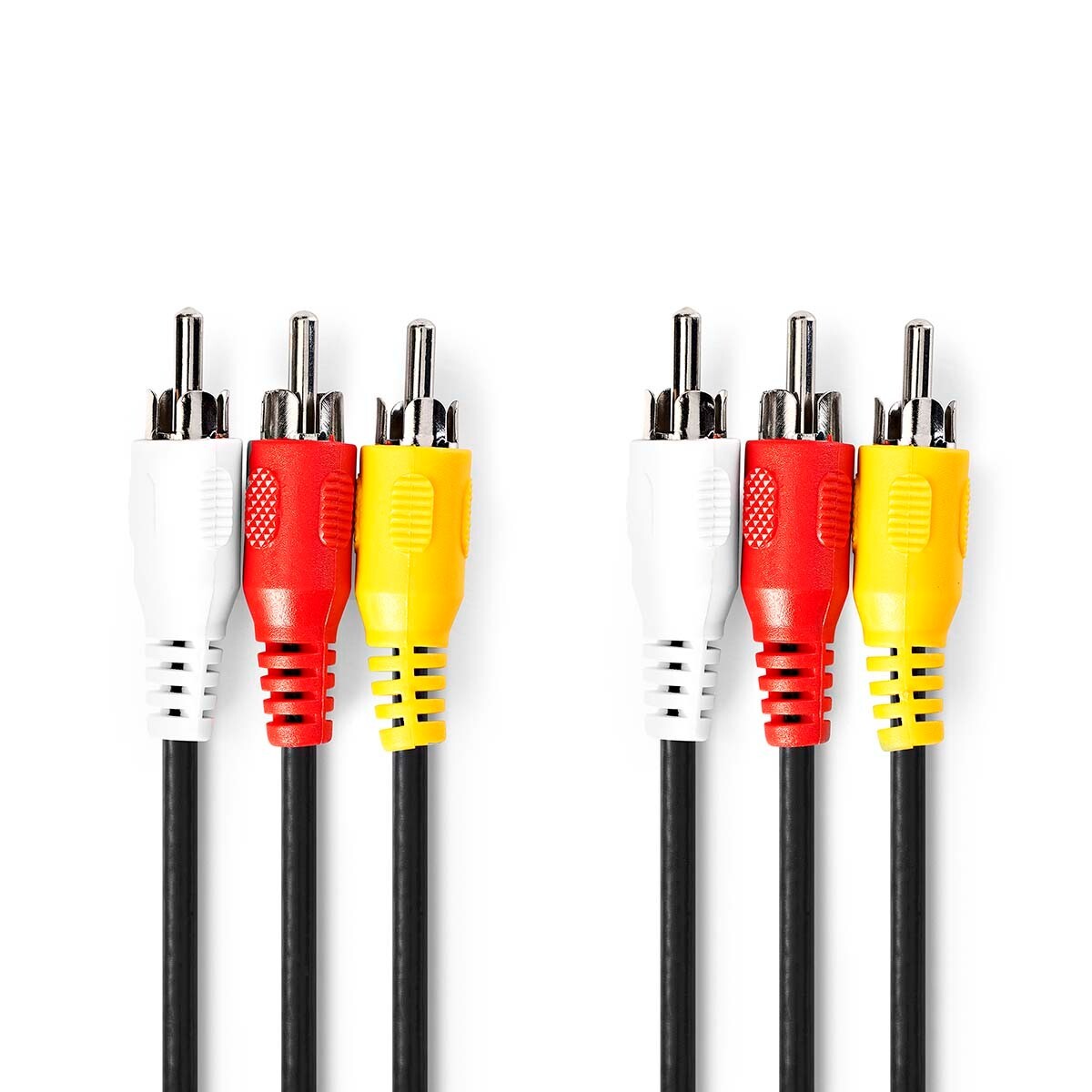 CAVO AUDIO / VIDEO RCA 1 Metro AUDIO VIDEO 3x SPINA RCA VIDEO
