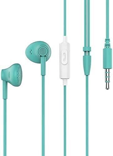 Pantone - PT-WDE001L - Wired Earphone 3.5MM - Azzurro/PLASTICA