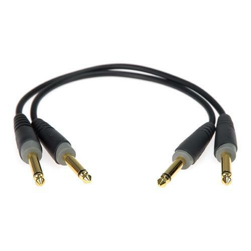 KLOTZ AUJJ0030 COPPIA CAVI JACK AUDIO PATCH