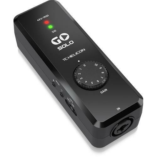 TC HELICON GO SOLO INTERFACCIA AUDIO MIDI PER DISPOSITIVI MOBILI ALTA DEFINIZION