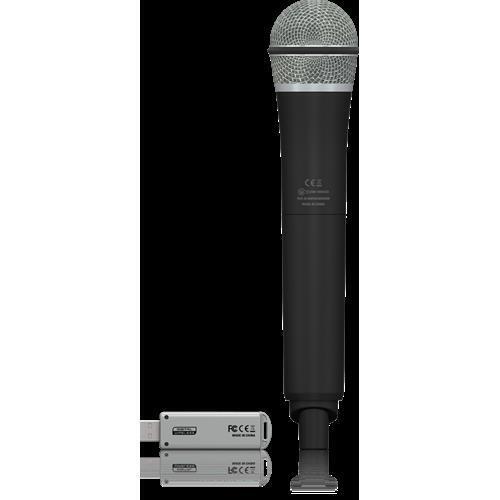 BEHRINGER ULM300-USB ULTRALINK RADIOMICROFONO GELATO PALMARE A MANO 2.4 GHZ + PR