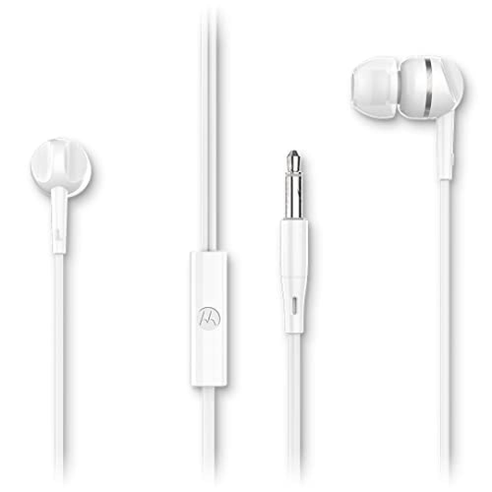 (TG. S/M/L) Motorola Sound Earbuds 105 - Cuffie stereo in-ear cablate con microf