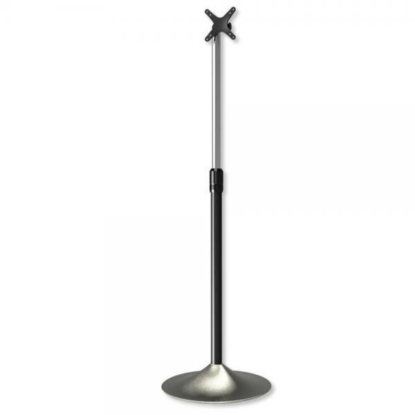 Techly Supporto a Pavimento Colonna a Base Circolare per TV LCD/LED 13-27''