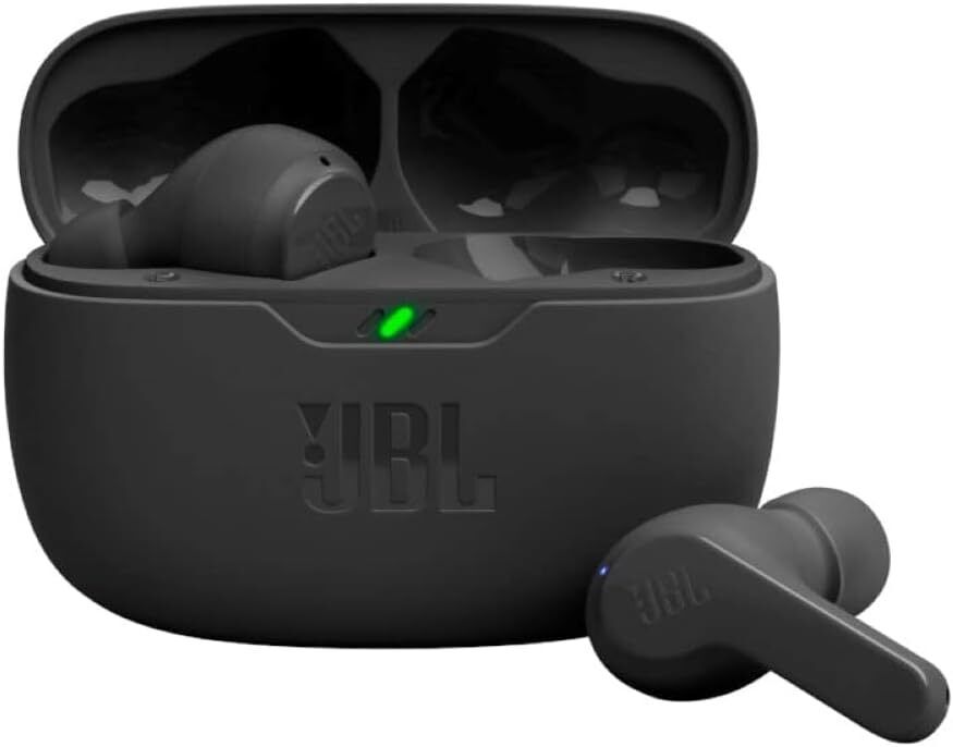 JBL Vibe Beam - True Wireless Deep Bass Sound Earbuds, Bluetooth Black